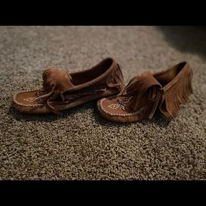 Slippers with rubber sole